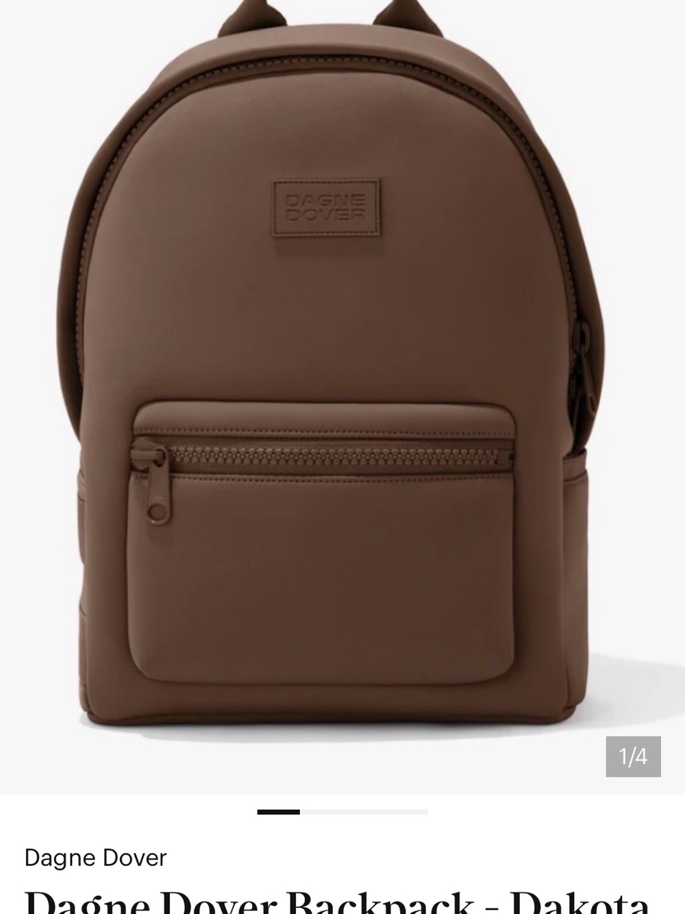 Dagne Dover Dakota Mini Backpack - Chocolate Brown